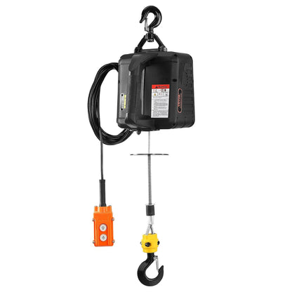 VEVOR 3-in-1 Electric Hoist Winch – 1100 lbs, 1500W
